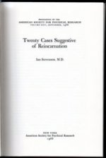 Twenty Cases Suggestive of Reincarnation